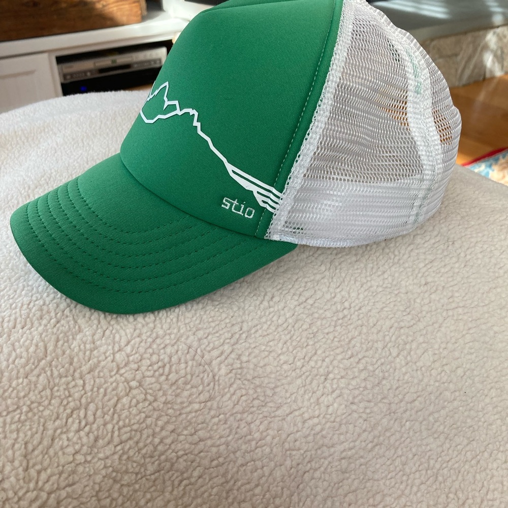 Stio adjustable Teton elevations trucker hat